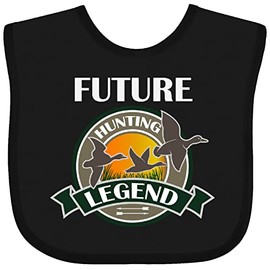 inktastic Future Duck Hunting Legend Baby Bib Black 356d0