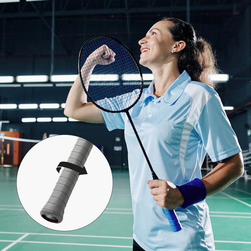 KEQAR 10 Pcs Non Slip Grip Tape Racket Grip Tape