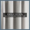Elrene Home Fashions Tucker Solid Button Tier Window Curtains for