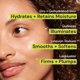 Gleamin 3% Vitamin C Facial Oil - with Cloudberry, Natural Peptides and Turmeric - For Hydrating, Visible Brighen, Skin Firming, Dull Skin & Dark Spots | Fragrance Free - 1 FL OZ