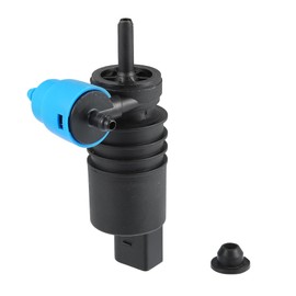 Motoforti Windshield Washer Pumps with Grommet, Windshield Washer Fluid Pump for Jeep Wrangler Liberty, for Dodge Durango Journey, for Chrysler Town & Country, Plastic, NO.8260A059, Black