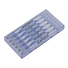 Alohaster Plastic Refills, for Parker Ballpoint Pens, Smooth Writing Ink, 1.0 mm, Blue, 6 Count