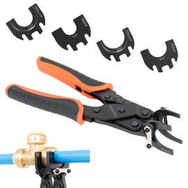 GIANNEER Push to Connect Removal Tool Disconnect Tongs for 1/2”, 3/4”, 1” Push Fitting Pex Removal Tool Improved Version