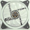 LED Case Fan 12cm Double Ring Ice Blue, PC+PBT Material,