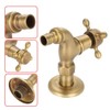 Bathroom Tap, Traditional Vintage Solid Brass Single Lever Tap for