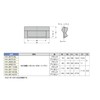 Sugatsune Industries (100024581) HH-JW70-BL Recessed Handle HHJW70BL