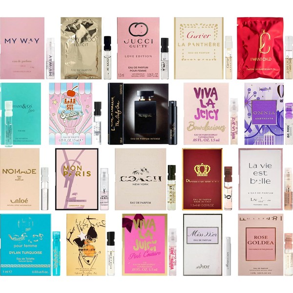JRoBeauty JRoBeauty Perfume High End Designer Fragrance Sampler Set for