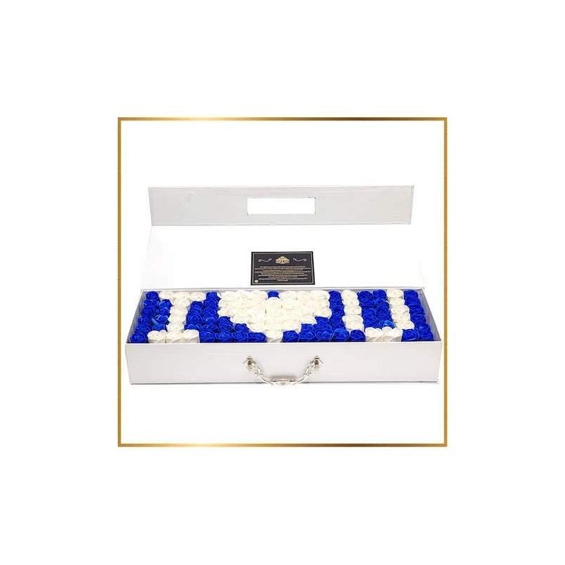 Love Suitcase - Color: Pink and White