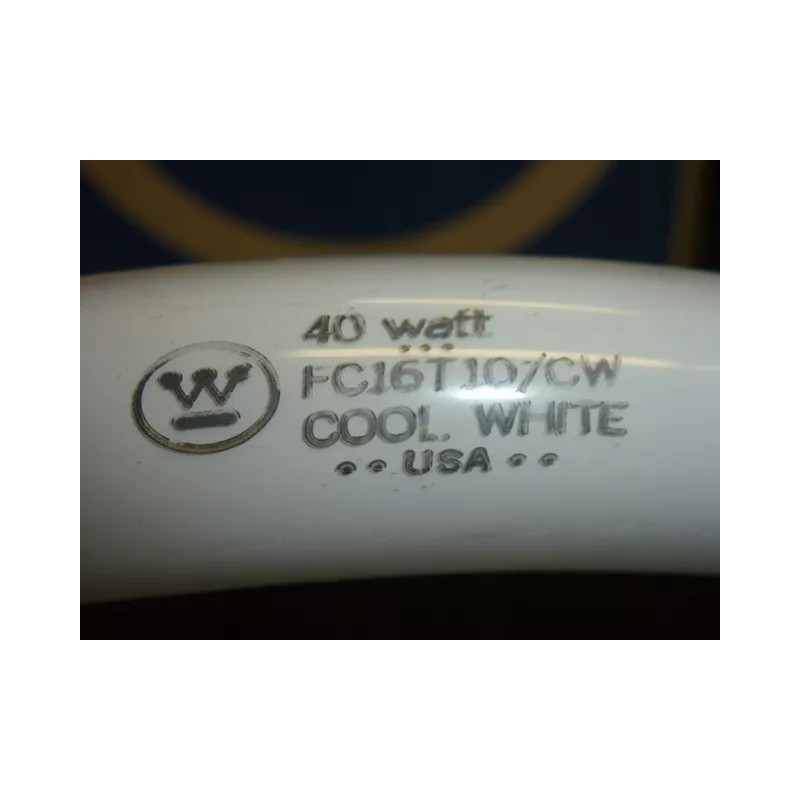 Westinghouse (2) WESTINGHOUSE 16" CIRCLINE FLUORESCENT LAMP BULB, 40W, COOL