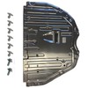 GXARTS 1pc Engine Splash Guard Under Car Shield Cover Board
