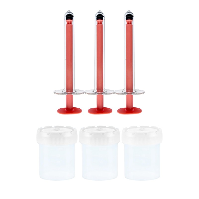 At-Home Inseminmation Kit, 3 liquid dispensers, 3 specimen cups, Liquid