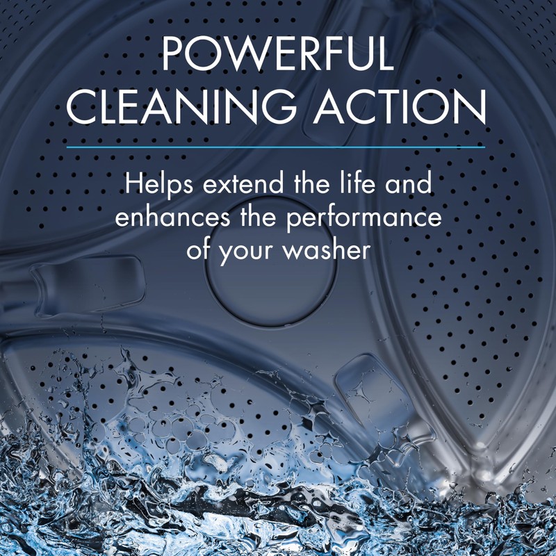 Glisten Washing Machine Cleaner, Helps Remove Odor, Buildup, and Limescale,