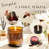 SHOWIN Candle Making Kit, DIY Candle Making Supplies for Adults,