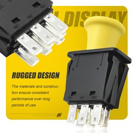 SYOWADA 430-559 10 PTO Switch, Replacement for John Deere L120 L130 D140 D150 D155 D170 LA130 LA140 LA145 LA150 X130R X140 X165 Z225 Z235 Z245 Lawn Mower Tractors, Replaces 430-330