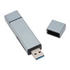 USB 3.0 Card Reader Plug and Play Dual Connector Memory