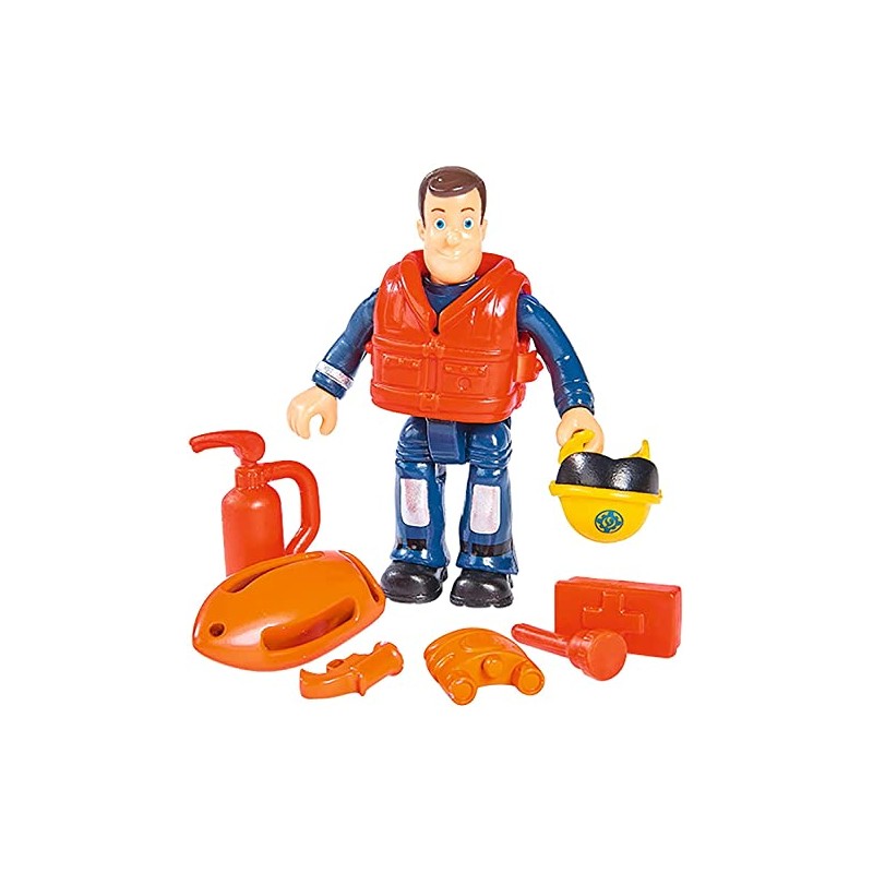 Simba 109251051038 Fireman Vehicle Hydrus with Character Sam, + 3