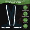 PATIKIL Reflective Safety Vest, 2 Pack Hi-Vis Safety Vests, Adjustable