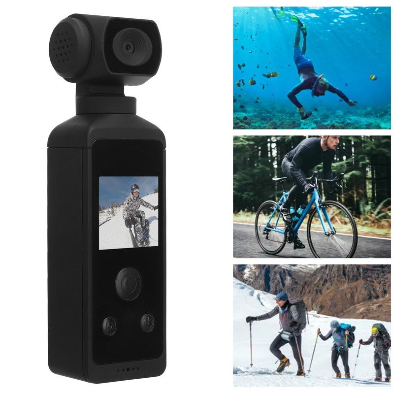 Pocket Camera 4K HD 270° Rotatable Anti Shaking Wifi with
