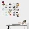 Kakivan Wire Wall Grid Panel for Photo Display, DIY White