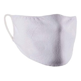Trere Social Face Mask/Face Covering : Washable & Reusable : White : Size XS : Kids 3-6 yr