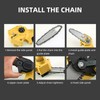 5 Pieces 6 Inch Chainsaw Chain, Replacement Chains for 6