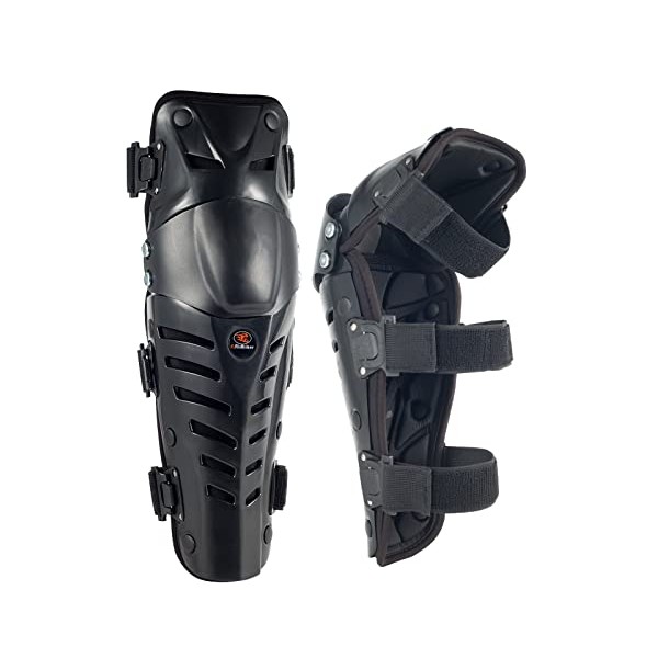 Motorcycle Knee Shin Guard, Long Leg Pads Crashproof Motorcycle Protective