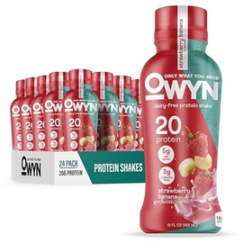 OWYN Only What You Need - Owyn - Batido de proteínas 100% a base de plantas, sin lácteos, gluten, soja, frutos secos, huevos ni alérgenos...