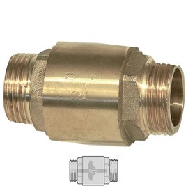 Check Valve/Gravity Brake Brass 3/8 Inch Male Thread