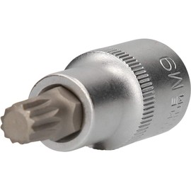 BRILLIANT TOOLS BT022933 1/2 Inch Bit Screwdriver XZN 55 mm M9 [Powered by KS Tools]