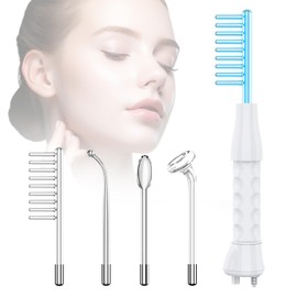 blayram High Frequency Stick Face - High Frequency Device Face Massager for Acne Treatment - Beauty Face Machine, Face Massager for Skin Tightening (Blue)