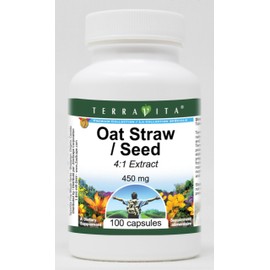 Oat Straw/Seed 4:1-450 mg (100 Capsules, ZIN: 520977)