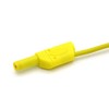 Safety Test Lead Laboratory – CABLE WITH Stackable 4 mm Banana Plugs – Berührungsgeschützt 2.5 sq mm sil 2 m Yellow