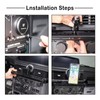 Bekantogy Car Phone Holder Center Console Multi-Function Bracket,Track Mobile Phone