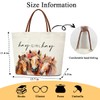 Hay Girl Hay Horse Tote Bag Canvas Tote Bag, Cute