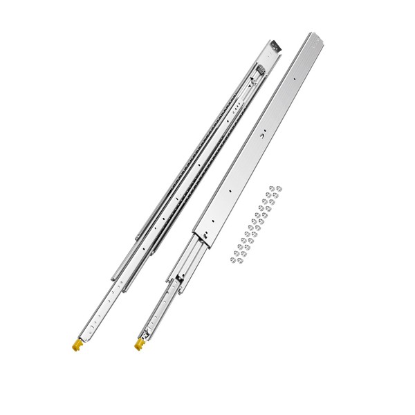 VEVOR Heavy Duty Drawer Slides, 1 Pair 52inch Locking Drawer