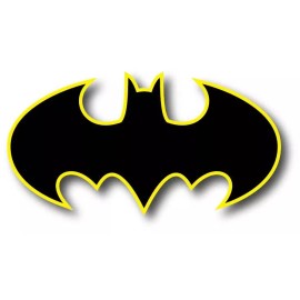 4walls Batmen logo large vinyl decal sticker 25"x14"