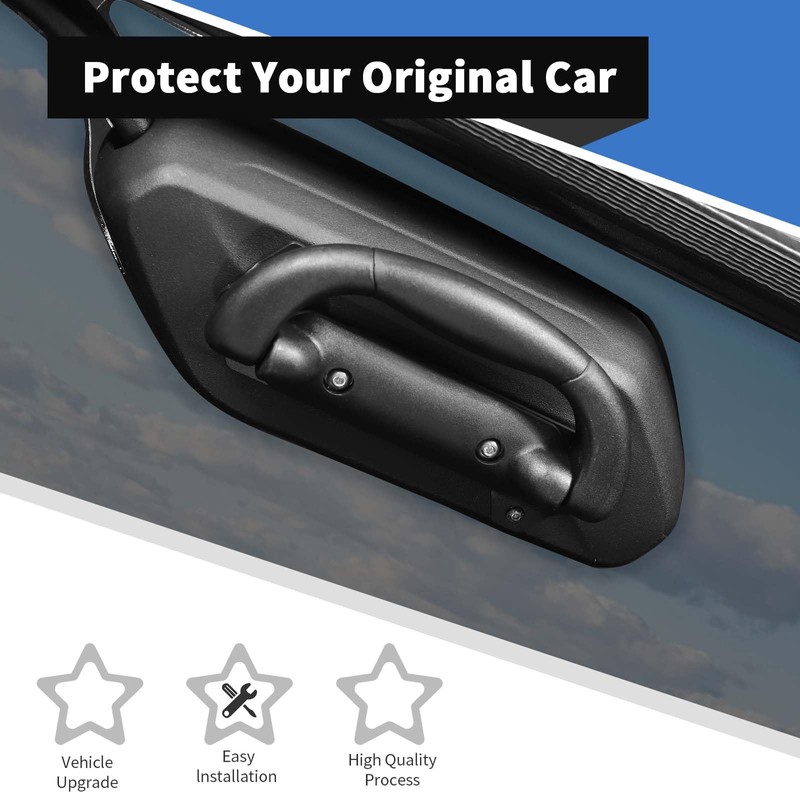 Voodonala Jeep Wrangler JL 2018-2024 Rear & Tailgate Grab Handles