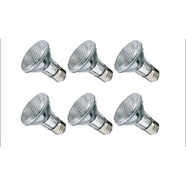 BEELITE 6-Pack Halogen PAR20 39 Watt (50W Replacement), Dimmable, 120 Volt, 40 Degree Flood, Light Bulb, 6 Pk