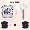 Kimoli Funny Possum Enamel Pin, Cute Cool Meme Lapel Pin