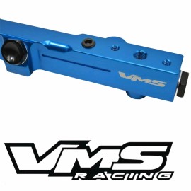 VMS RACING BLUE FUEL RAIL FOR HONDA H22 and H23 MOTOR PRELUDE ACCORD