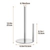 Kitchen Roll Holder Silver Standing, Kitchen Paper Towel Holder for