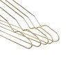 Zirbel Clothes Hangers Set of 10 Retro Design Metal Hangers