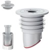 Washing Machine Drain Hose Seal, JHBKing Washer Drain Outlet Plug,