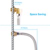 COOLWEST Wall Mounting Installation Kit for Commercial Wall Mount Faucet,