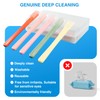 NKQ Eyelid Brush for Sensitive Eyes,Soft Silicone Eyelid Scrubber,Gentle Cleansing