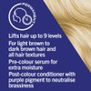LIVE Schwarzkopf Colour + Moisture, Bleach, ULTRA LIGHTENER L09 Hair