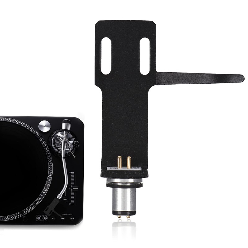 Phonograph Head Shell, Aluminium Alloy Stylus Holder Universal LP Turntable
