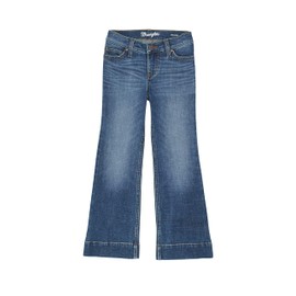 Wrangler Girls' Retro Trouser Jeans, Wren