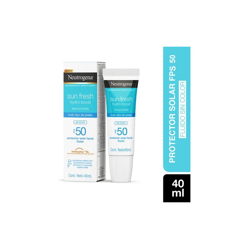 Neutrogena Sun Fresh Hydro Boost Sin Color FPS 50 40ml