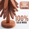 AH Inside Wooden Tree Trivet Set of 4 – Wood